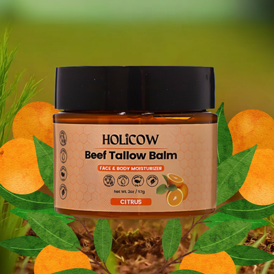 Bálsamo de sebo de res alimentada con pasto orgánico