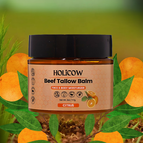 Bálsamo de sebo de res alimentada con pasto orgánico