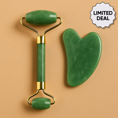 PAQUETE: Gua sha + Rodillo
